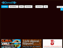 Tablet Screenshot of doromb.com